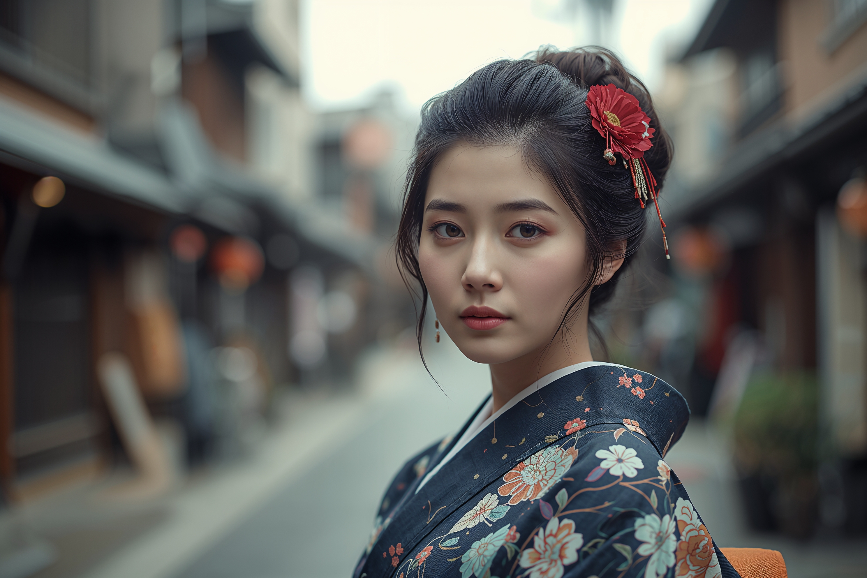 Portrait photograph with timeless tones