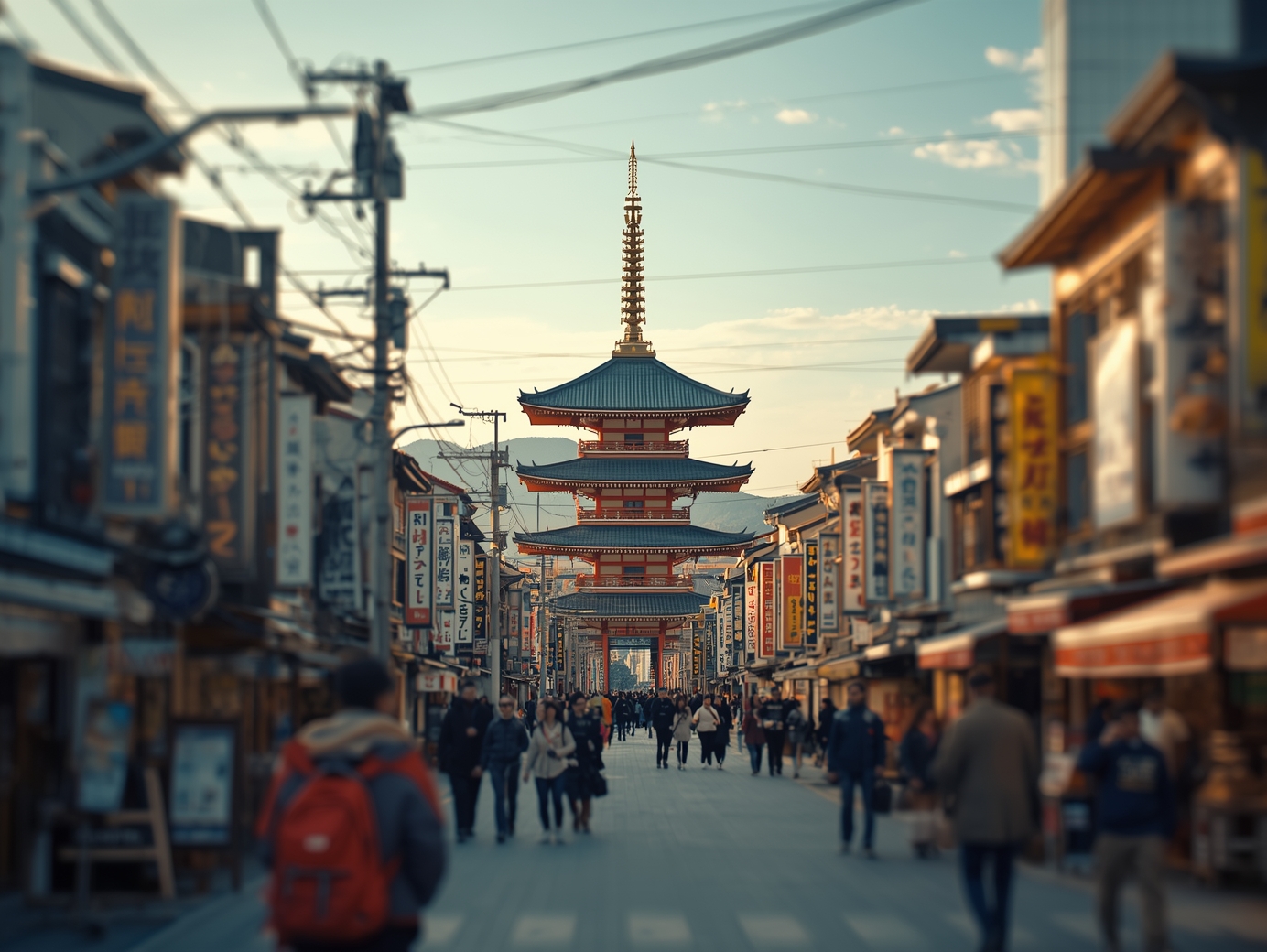 Tokyo cityscape and skyline