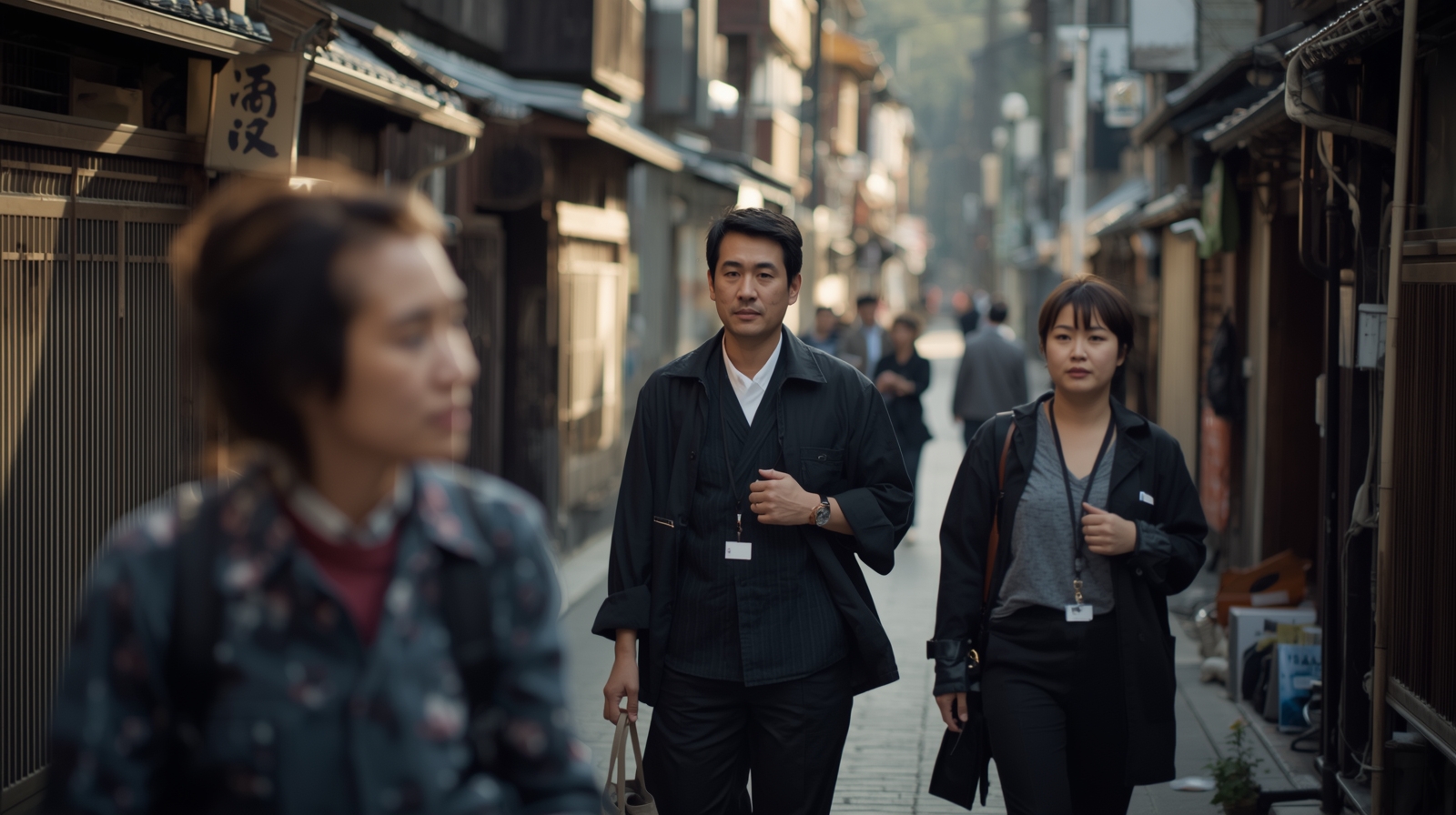 Tokyo street scenes and local culture